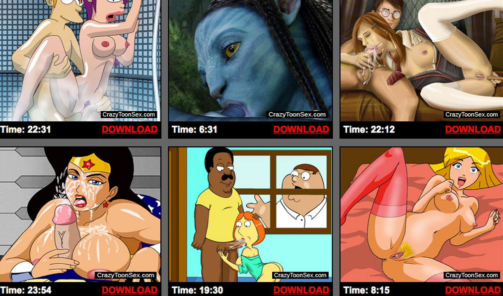 top pay porn site with cartoon parodies